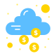 Cloud computing icon