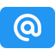 Email address contact card icon