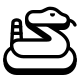 serpiente de cascabel icon