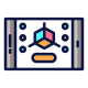 Smartphone Artificial intelligence icon