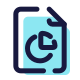 Kreisdiagrammbericht icon