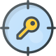 Key Target icon