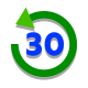 30 戻す icon
