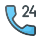 24 Hours Customer Service icon