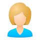 User Female Skin Type 2 icon