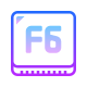 F6 Key icon