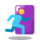 Notausgangsschild icon