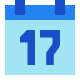 Calendario 17 icon