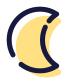 Símbolo de la luna icon