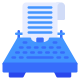 Typewriter icon