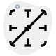 Forward diagonal worksheet highlight cell section button icon
