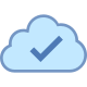 Cloud überprüft icon