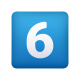 keycap-dígito-seis-emoji icon