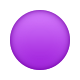 紫色圆圈表情符号 icon