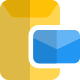 Office mail and envelope icon