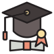 Graduation icon