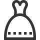 Hochzeitskleid icon