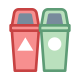 tri des déchets icon