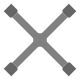 Cross icon