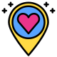 Romantic Location icon