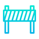 Road Barrier icon