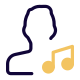 externe-musik-gemeinsam-auf-einem-web-messenger-von-einzelnem-benutzer-closeupman-solid-tal-revivo icon
