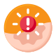 Sunburn icon