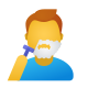 면도하는 사람 icon