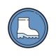 Fußschutz icon