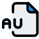 The Au file format is a simple audio file format introduced by Sun Microsystems icon