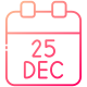 25 December icon