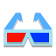 3D Glasses icon