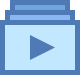 Lista de reprodução de vídeo icon