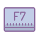 Клавиша F7 icon