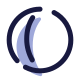 Lune gibbeuse croissante icon