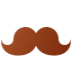 English Mustache icon