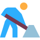 Trabajador de caminos icon