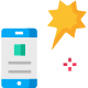 mobile advertisement icon