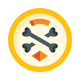 Pirate coin icon