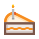 Birthday Cake Piece icon