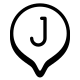 Marker J icon