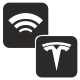 Tesla WiFi icon