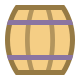 Barril de cerveja de madeira icon