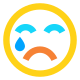 Crying icon