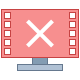 ocultando quadros de vídeo icon