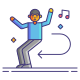 Dancing icon