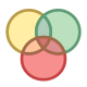 Diagramma di Venn icon