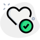 스마트폰으로 기록된 외부 심박수-검증됨-투표-녹색-탈-revivo icon