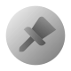 Pin in circle icon