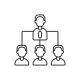 Traditional Company Structure icon